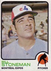 1973 Topps Baseball Cards      254     Bill Stoneman